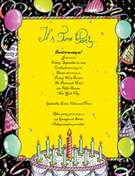Birthday Cake Clip  Free on Free Adult 50th Birthday Invitations Templates  Clip Art And Wording