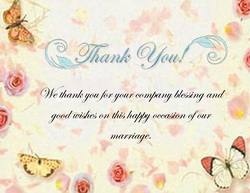 Free Thank You Templates For Wedding