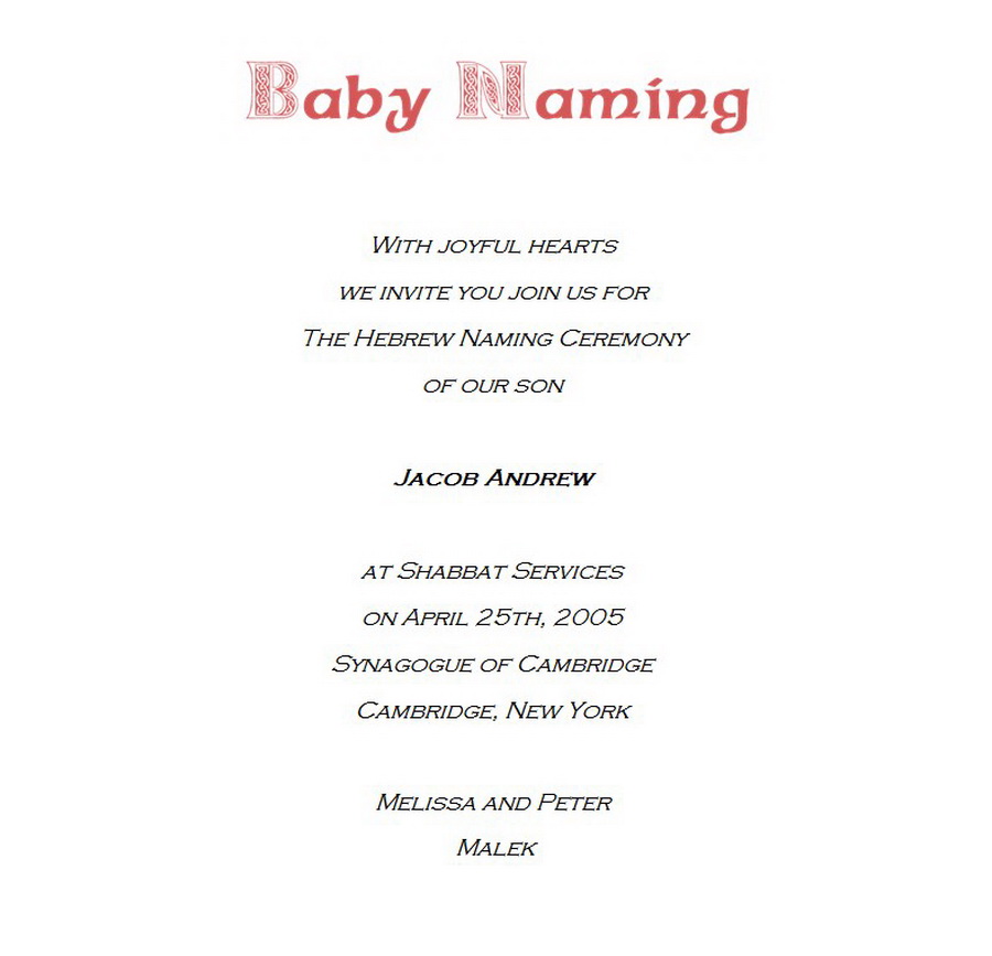 Featured image of post Naming Ceremony Invitation Ghana A naming ceremony is a stage at which a person or persons is officially assigned a name