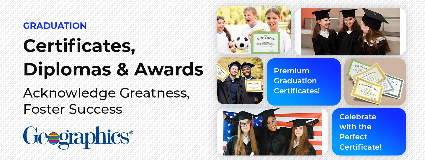 Certicates-Diplomas-Award-Graduation-Foster-Success-Geographics